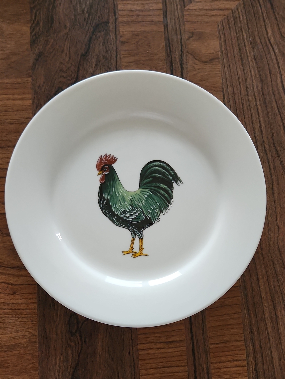 BIA Cordon Bleu International Rooster Salad Plate